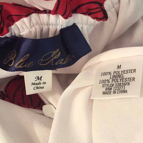 FRANCESCA’S RED CALIA FLORAL RUFFLE ROMPER - Picture 8 of 8